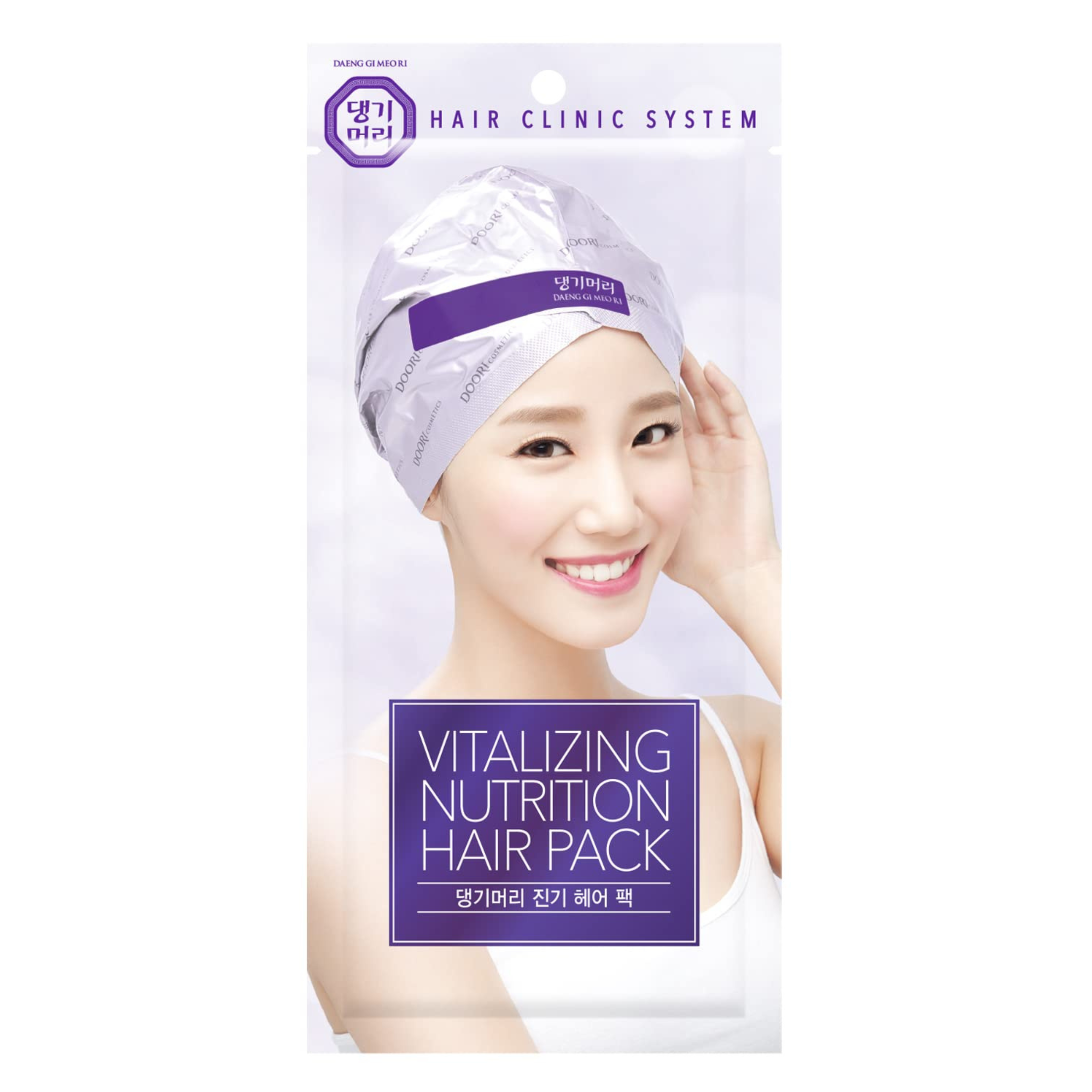 Daeng Gi Meo Ri Vitalizing nutrition Hair Pack with hair cap maitinanti plaukų kaukė - kepuraitė